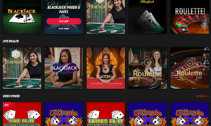 Available games at PointsBet Casino Ontario