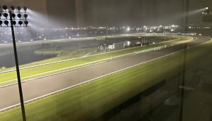Great Canadian Casino Resort Toronto view of the racetrack
