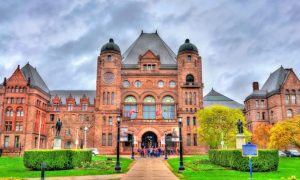Queen's Park, home of the Ontario government. Superior Court Justice Lisa Brownstone dismissed The Mohawk Council of Kahnawà:ke’s case alleging Ontario's gambling model is illegal.