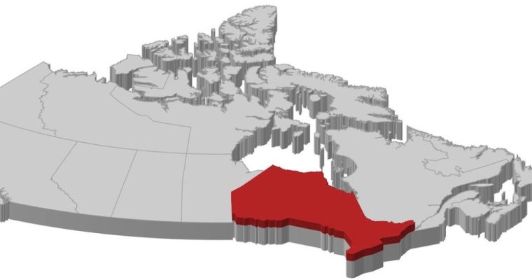 3D map of Canada with Ontario highlighted in red. Deloitte's analysis concludes Ontario's iGaming sector supported 2,863 more jobs and produced $479 million more in tax revenue than year one.