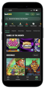 Bet365 Casino games