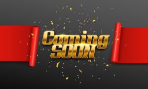 Coming soon announcement for Alberta iGaming Market with celebration confetti
