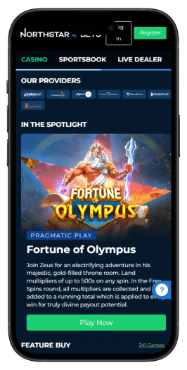 NorthStar Bets Casino app games portrait