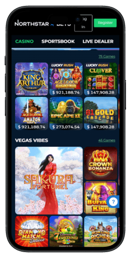NorthStar Bets Casino app list