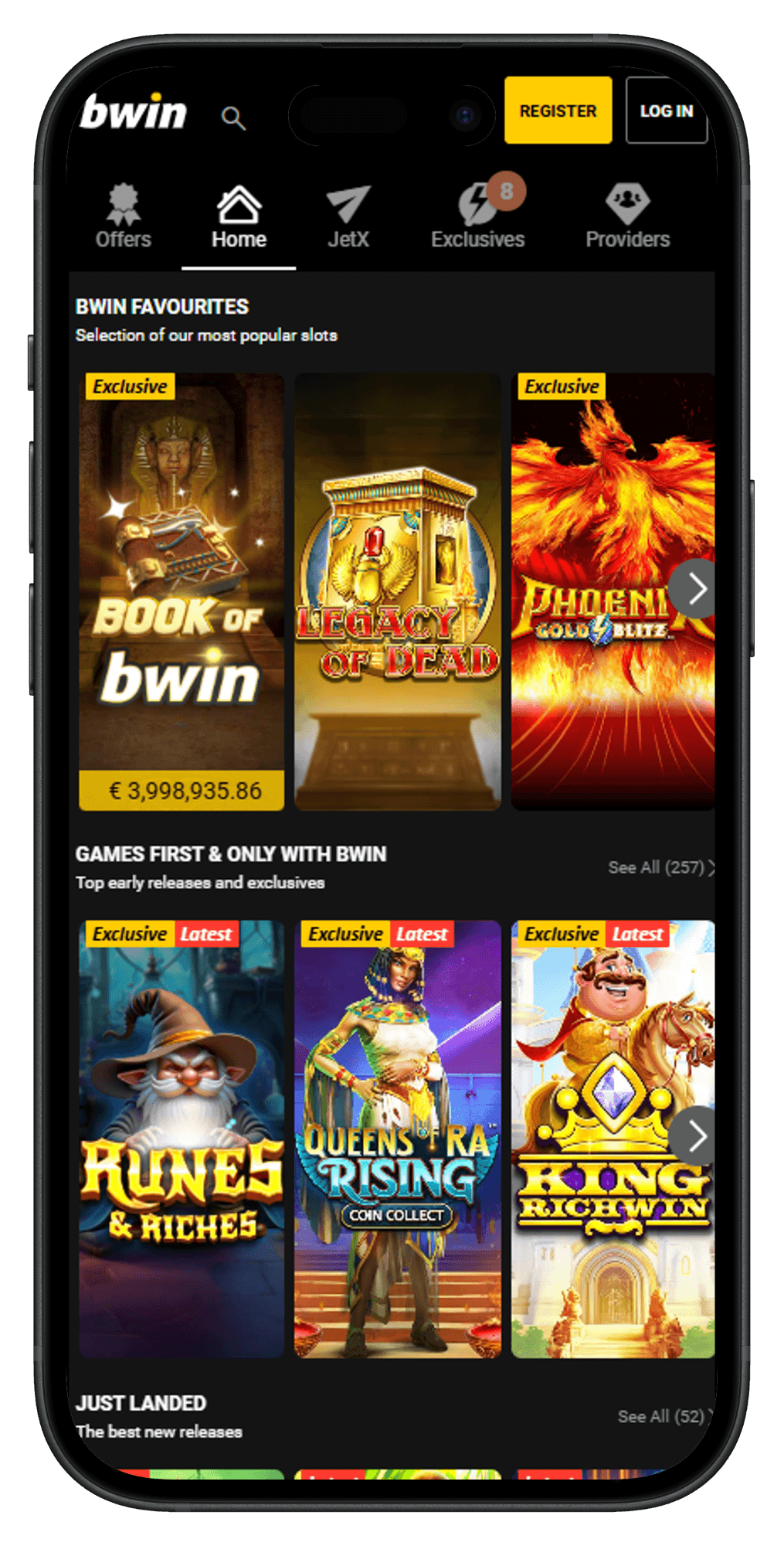 bwin casino games