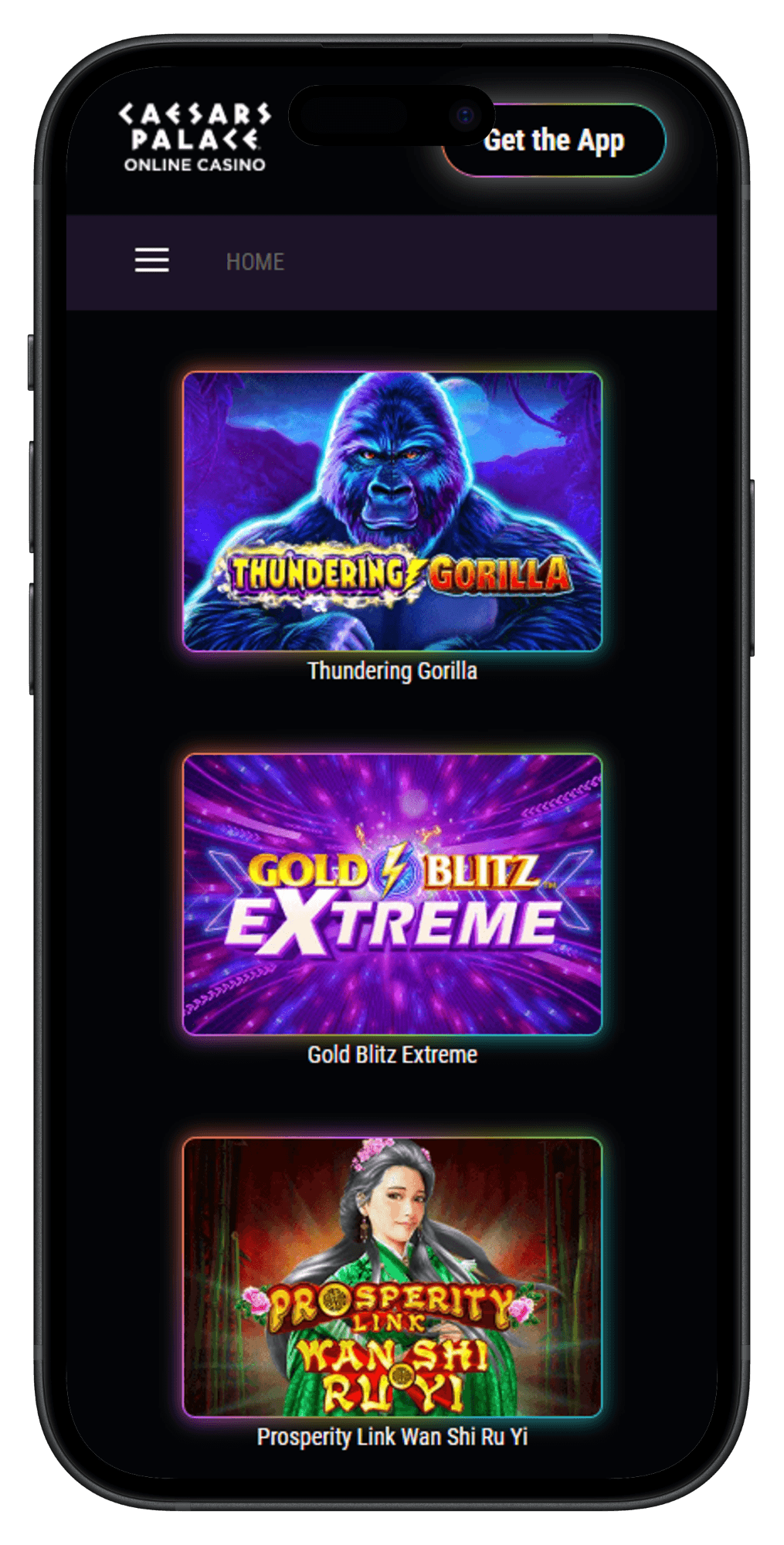 Caesars Palace Casino Games