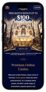 Spin Palace Casino games